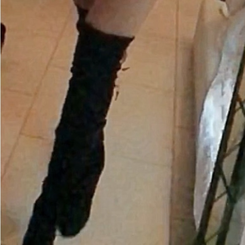 STUART WEITZMAN BLACK SUEDE OVER THE KNEE BOOTS